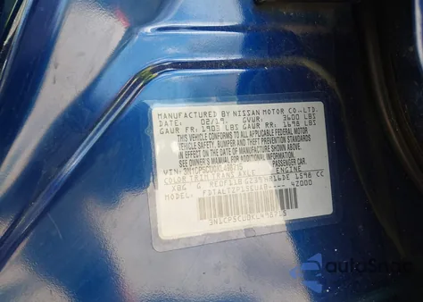 2019 Nissan Kicks Sr from USA, damaged, VIN 3N1CP5CU0KL498715